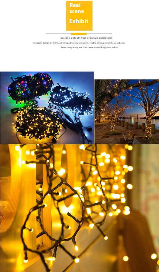 Luces Navideñas LED Solares Impermeables para Exterior - Image 16