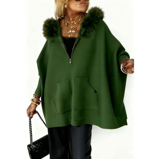 Chamarra Hoodie Suelta y Cómoda para Uso Casual - Image 7