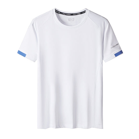 Camiseta Deportiva Elástica de Secado Rápido para Hombre