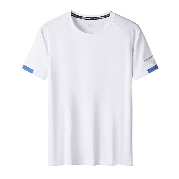 Camiseta Deportiva Elástica de Secado Rápido para Hombre