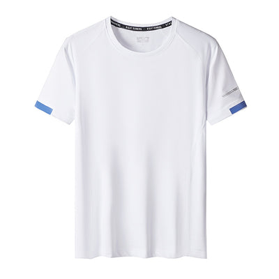 Camiseta Deportiva Elástica de Secado Rápido para Hombre