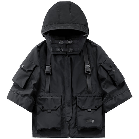 Abrigo Impermeable Daopao con Capucha