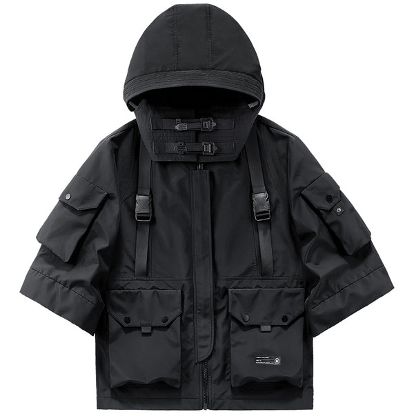 Abrigo Impermeable Daopao con Capucha