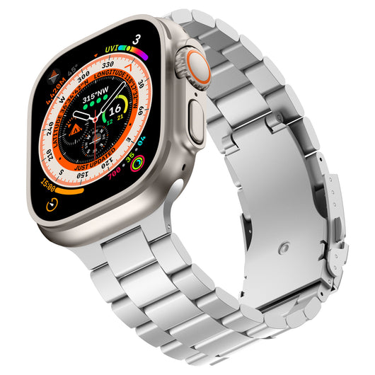 Correa de Titanio Tres Eslabones para Apple Watch S10 - Image 33