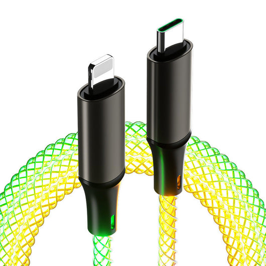 Cable de Carga y Datos RGB con Efecto Color Mágico - Image 10