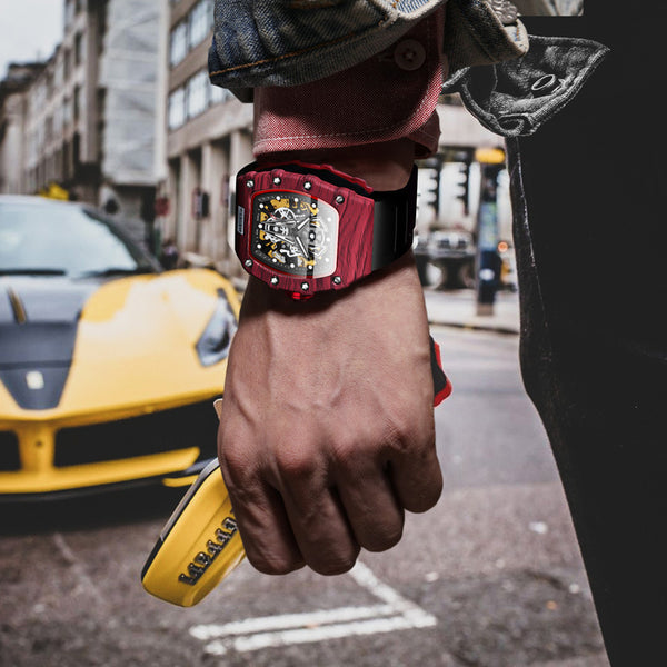 Reloj Mecánico Automático para Hombre - Diseño Clásico Internacional