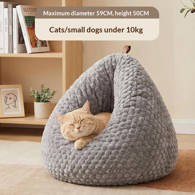 Cama Térmica Acolchada para Mascotas - Diseño Infantil Cálido - Image 6
