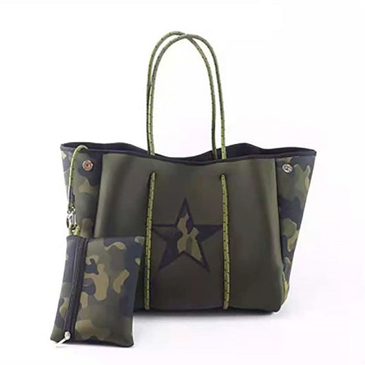 Bolsa de Viaje Estampada de Gran Capacidad para Mujer - Image 81