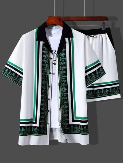 Conjunto Hawaiano para Hombre: Camisa y Shorts Coordinados - Image 26