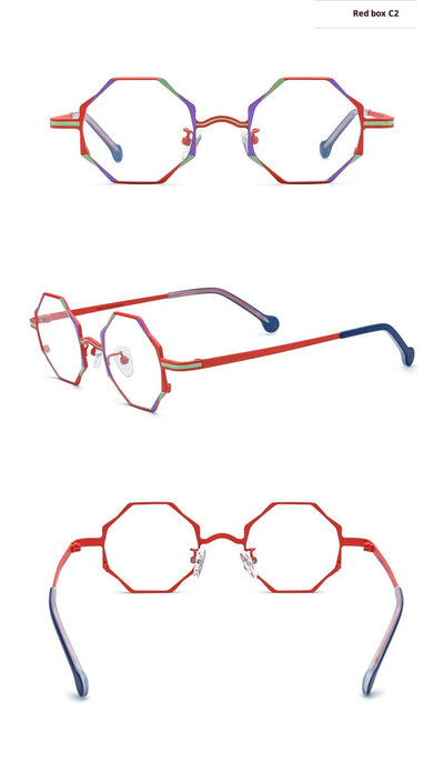 Gafas para Miopía en Titanio Ultraligero Multicolor - Versátiles y Cómodas - Image 16
