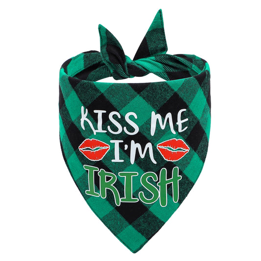 Pañuelo Triangular para Perros - Bandana Absorbente Festival Irlandés - Image 3