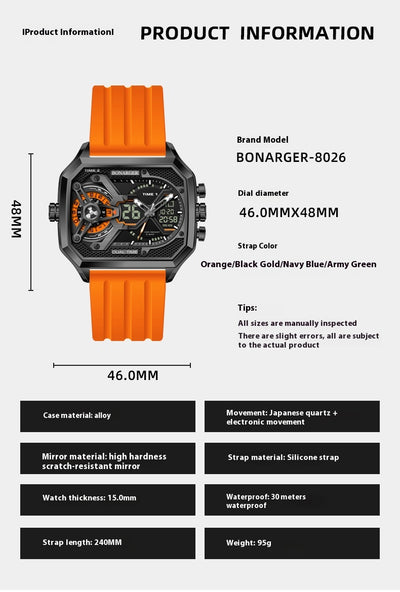 Reloj Deportivo Inteligente Multifuncional con Luz y Resistencia al Agua - Image 10
