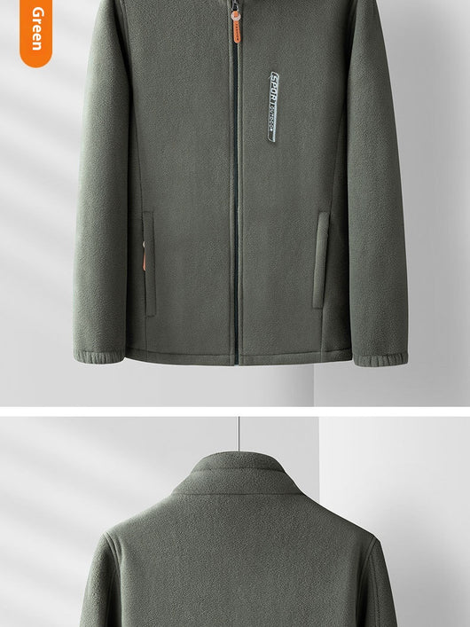 Chaqueta Polar Térmica Reversible para Hombre - Otoño e Invierno - Image 9