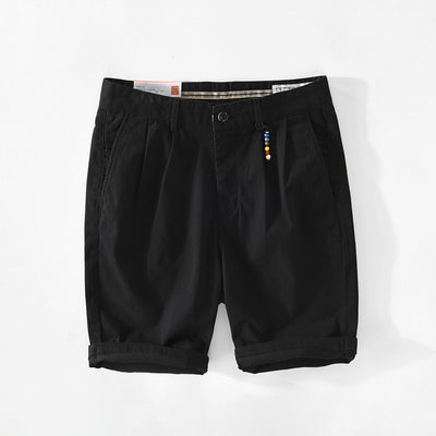 Pantalones Casuales de Algodón para Hombre - Corte 3/4 Clásico - Image 4
