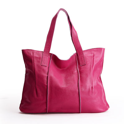 Bolso de Cuero Genuino para Hombro - Diseño Minimalista de Primera Calidad - Image 9
