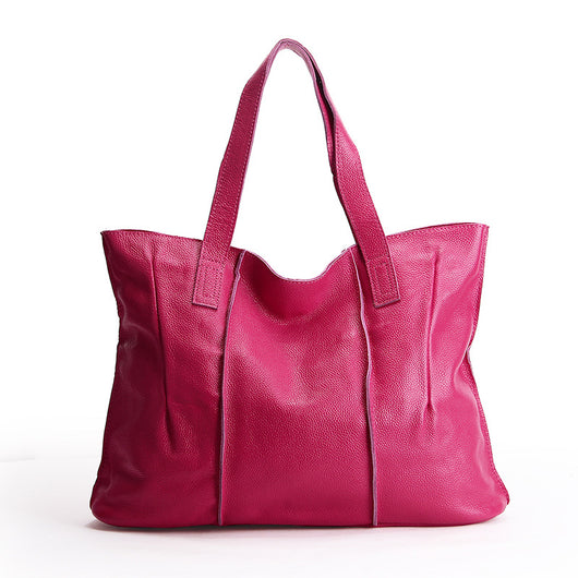 Bolso de Cuero Genuino para Hombro - Diseño Minimalista de Primera Calidad - Image 9