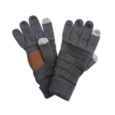 Guantes Tejidos de Lana con Pantalla Táctil - Estilo Europeo - Image 2