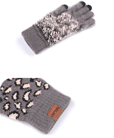 Conjunto de Abrigo: Gorro, Bufanda y Guantes de Lana Tejida - Image 7