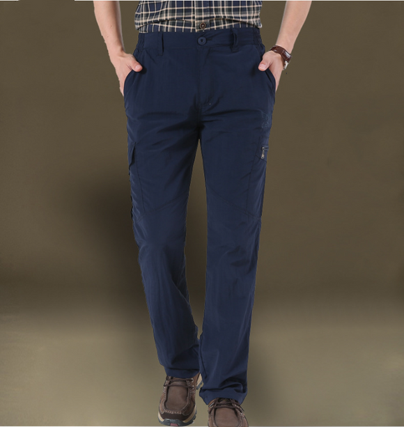 Pantalones Cargo con Bolsillos de Carga para Hombre