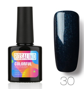 Gel UV para Uñas ROSALIND Color Sólido - Tratamiento Profesional Salón 10ml - Image 25