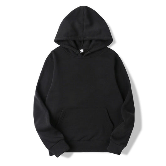 Sudadera con Capucha de Manga Larga - Suéter Casual de Color Sólido - Image 24