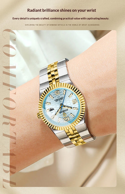 Reloj Casual Impermeable para Mujer Diseño Coreano Moderno - Image 13