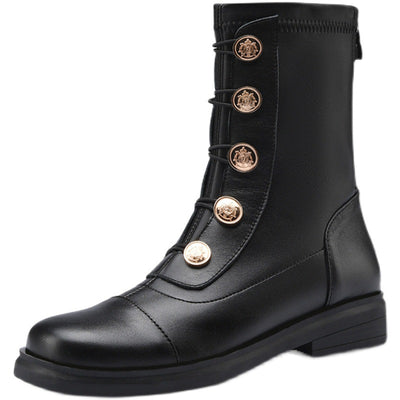 Botas Martin de Cuero con Respaldo Deportivo - Transpirables y Flexibles para Verano - Image 7