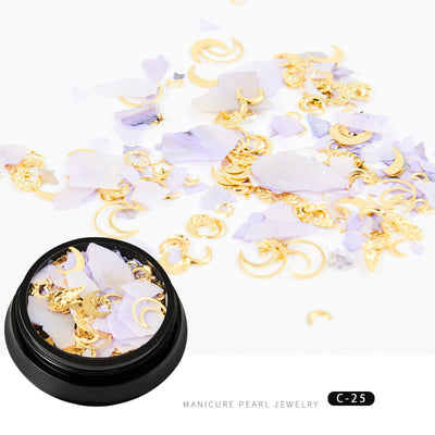 Remaches de Cobre Redondos Xingyue con Lentejuelas para Decoración de Uñas - Image 18