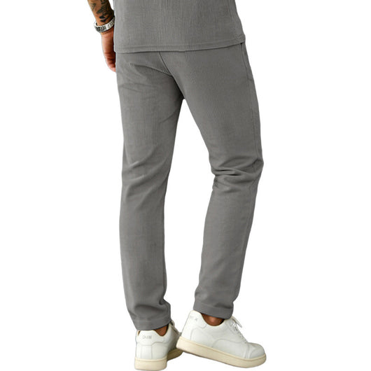 Pantalones de Pana Slim Fit Clásicos para Hombre - Image 33