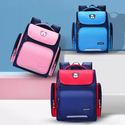 Mochila Escolar Primaria Resistente y Funcional