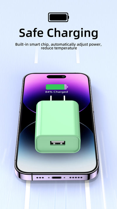 Cargador Rápido Compacto 5V/1A-2A Puerto Único para Celular - Image 13