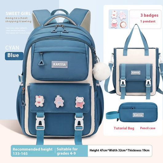 Mochila Escolar Impermeable de Tela Oxford para Niños - Image 27