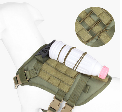 Chaleco Táctico de Oxford para Perros Grandes - Protección de Pecho y Espalda - Image 6