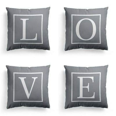 Funda de Almohada con Abecedario Inglés Impreso