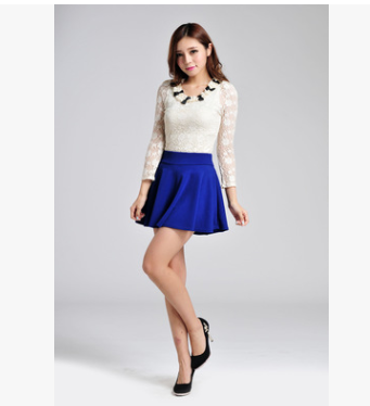 Falda Plisada Talle Alto Estilo Coreano - Minifalda Protección Solar Antibrillo - Image 16