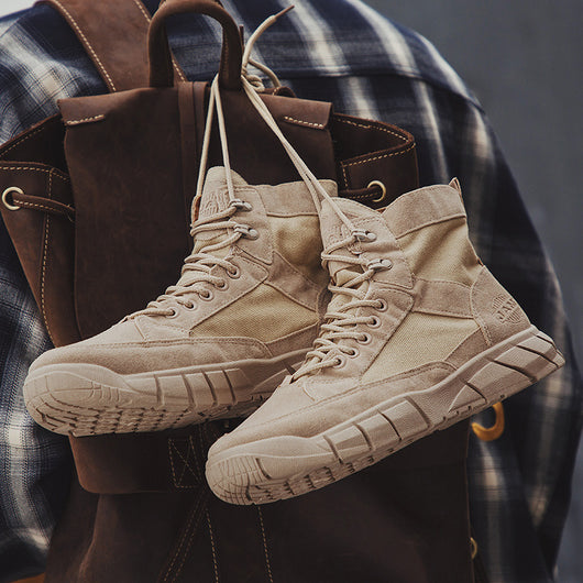 Botas Martin Altas Impermeables para Hombre - Estilo Casual y Laboral - Image 4