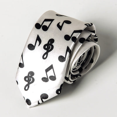 Corbata Angosta Notas Musicales 5cm - Diseño Personalizado Estudiante - Image 6