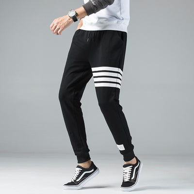 Pantalones de Chándal Slim Fit con Detalle de Rayas Laterales - Image 4