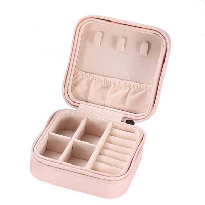 Caja de Almacenamiento Portátil con Cierre de Cremallera para Joyas - Estilo Europeo - Image 10