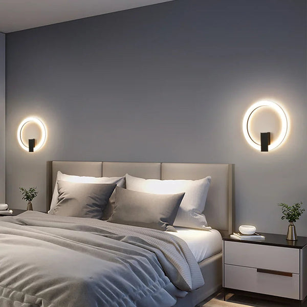 Lámpara de Pared LED para Mesita de Noche