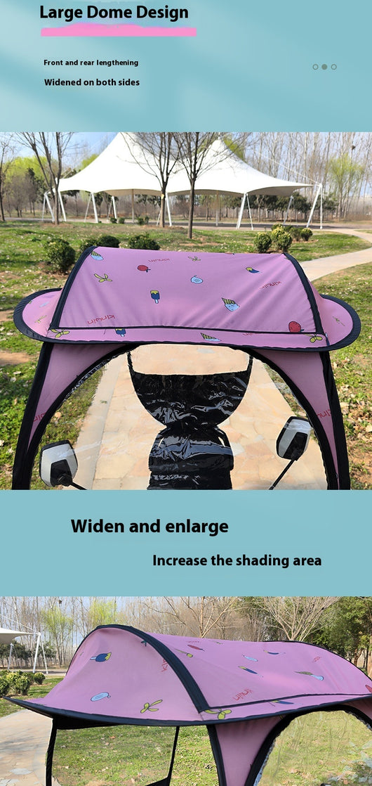 Toldo Protector Solar para Batería de Auto y Moto - Universal Cuatro Estaciones - Image 20