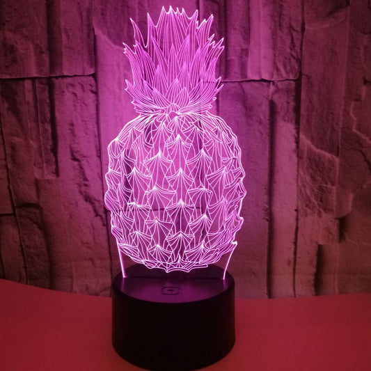 Lámpara Nocturna LED Piña Tropical