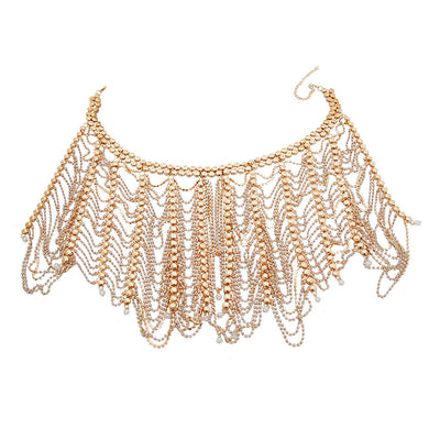 Collar de Diamantes Destello en Metal Elegante y Minimalista - Image 9