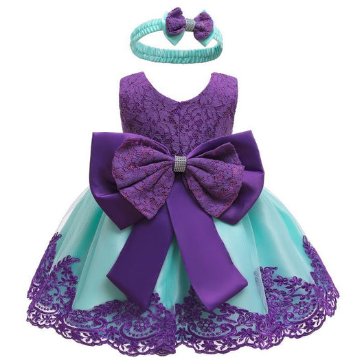 Vestido de Encaje con Falda Voluminosa - Image 27