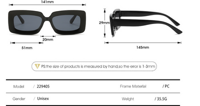 Gafas de Sol Retro Marco Pequeño Estilo Europeo y Americano - Image 14