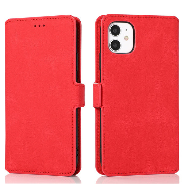 Funda de Cuero Retro Estilo Flip Phone Compatible con Apple