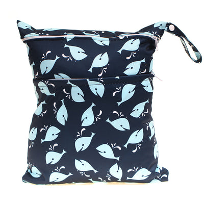 Bolsa de Pañales con Estampado Digital y Doble Bolsillo - Image 14