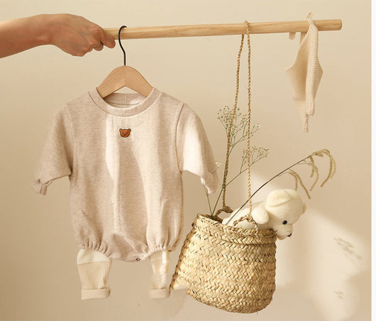 Body de Algodón Puro para Bebé - Diseño Liso y Versátil - Image 13
