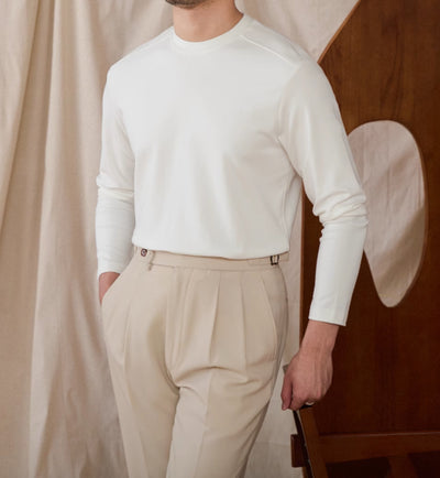 Camisa Base Slim Fit Elástica y Transpirable para Hombre - Image 5