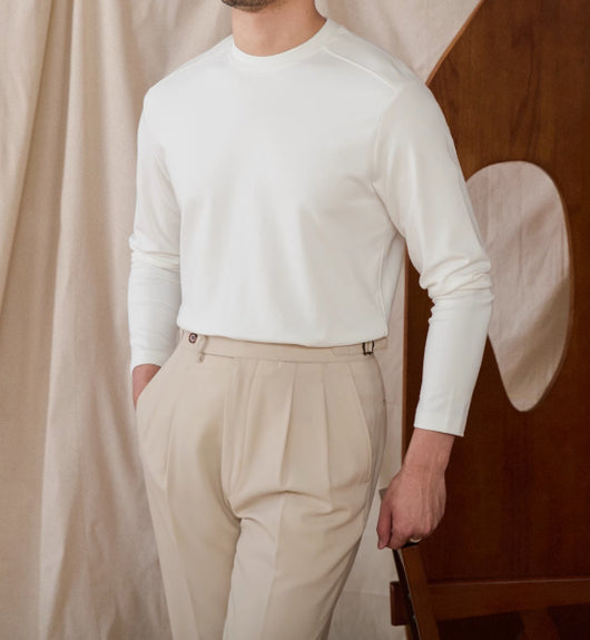 Camisa Base Slim Fit Elástica y Transpirable para Hombre - Image 5